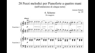 A. Diabelli - 6. Scherzo from 