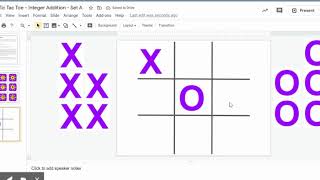 Tic Tac Toe PowerPoint Presentation and Google Slides