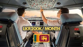 How much does it cost to become a PILOT!! In Sinhala