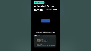 Animated Order Button #coding #learnhtml5andcss3 #buttons