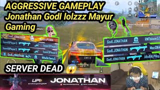 54 Kills  ‎@JONATHANGAMINGYT  &‎@LoLzZzGaming  & ‎@MayurGaming  Rush gameplay ▶️ All Server Dead