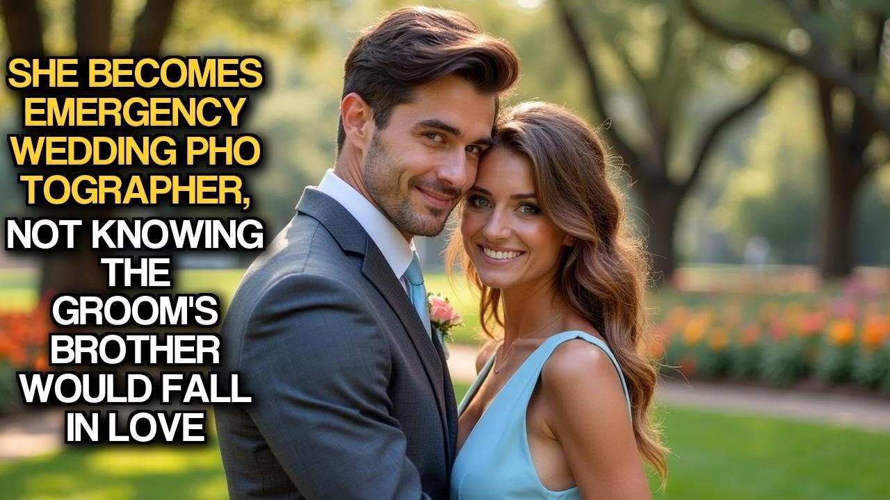 She Becomes Emergency Wedding Photographer, Not Knowing The Groom's Brother Would Fall In Love