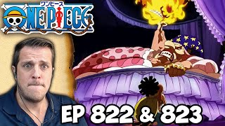One Piece Episode 822 & 823 Anime Reaction | Rescue Brook