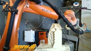 Burj Al-Arab 7 Stars Hotel BY DigiRob DGRG270P CNC Robotic 7 Axis Engraver