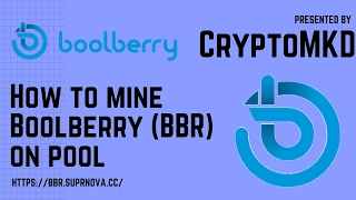 How to mine Boolberry BBR on pool
