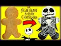 The Nightmare Before Christmas Jack Skellington Gingerbread Man Cookie