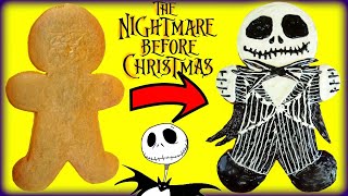 The Nightmare Before Christmas Jack Skellington Gingerbread Man Cookie
