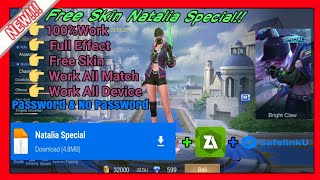 New! Skin Natalia Cyber Spectre Special || Effect Full || Effect Loby || No Banned!