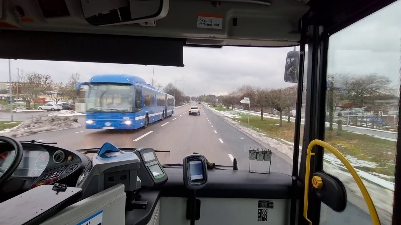 Stockholm-Ride With Bus 172 From Masmo To Brunnaskolan#168