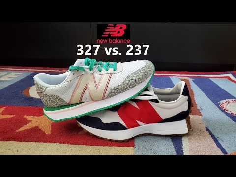 New Balance 327 vs 237 Comparison, Sizing, Design, and Comfort!