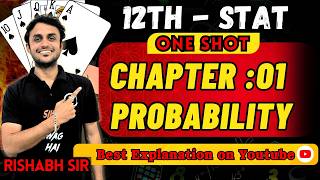 Class 12 Gseb Probability One Shot  Statistics Most Important Questions 2026 By Vikas Sir