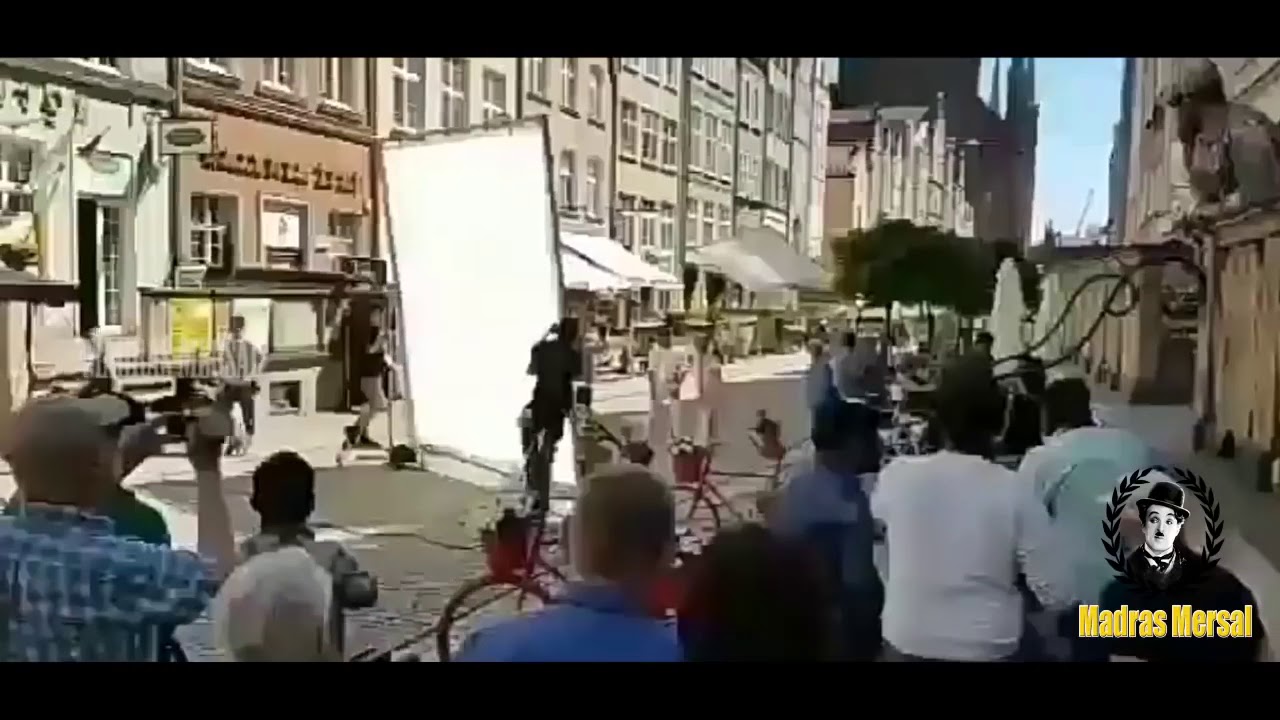 Mersal movie Leaked shoting spot video