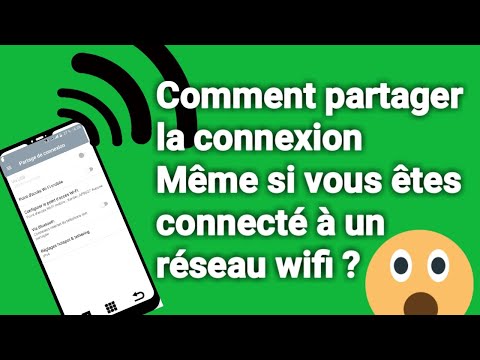 Comment partager la connexion même si vous êtes connecté à un réseau wifi sur votre téléphone