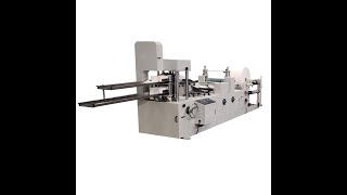 Double decks automatic napkin tissue paper making machine