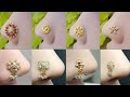 Latest gold nose pin designs girlswedding nose pin pictures nose pin photo 2020 and 2021 desgin