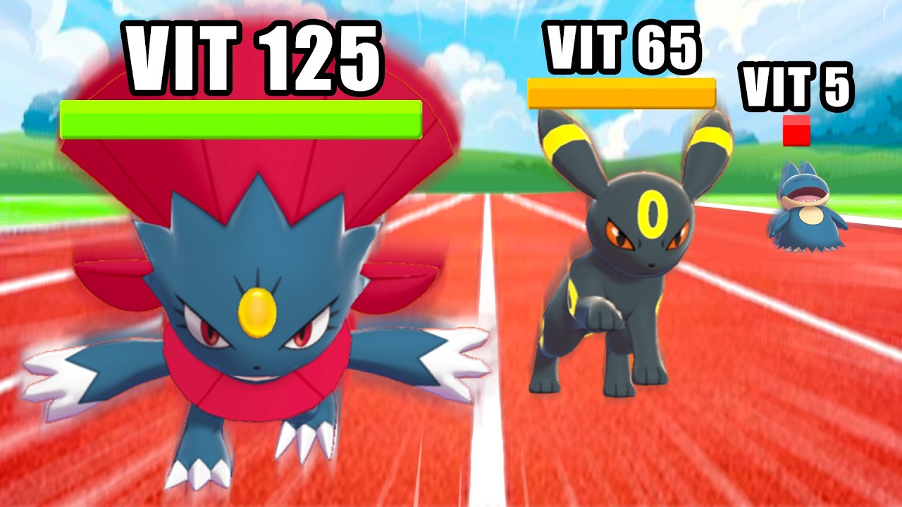 On Choisit nos STARTERS Aléatoires selon leur VITESSE : Prêt ? Partez ! 🏃‍♂️