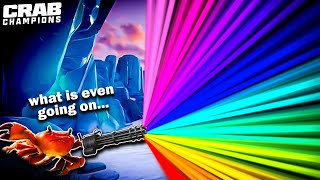 Turning Crab Chdanions Into A Crab Rave With The Minigun