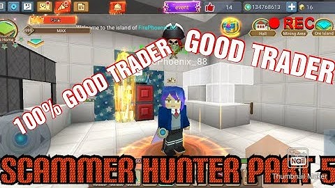 SCAMMER HUNTER PART 5 | SKYBLOCK BLOCKAMN GO