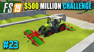 FS19 500 Million Dollar Challenge #23 - Making Silage