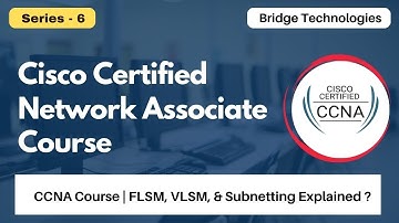 CCNA Course | FLSM, VLSM, & Subnetting Explained ? | Subnetting Series- 6