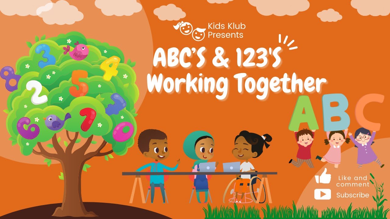 Kids Klub Presents ABC's and 123's Work Together ...Fun Adventure for ...