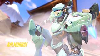 Overwatch - POTG Pharah (1 vs 4 with 3hp)
