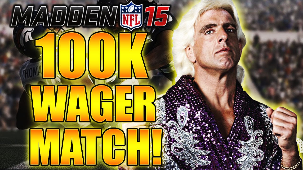 All He Does Is Win! (100k Wager Match) - Madden 15 PS4 Ultimate Team