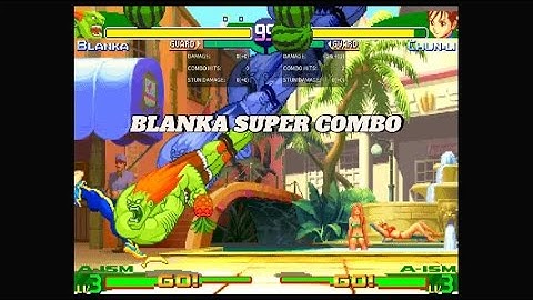 BLANKA SUPER COMBO | STREET FIGHTER ALPHA 3