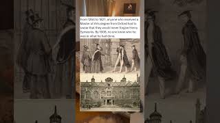 😱😱From 1264 To 1827, Anyone Who Received A Master Of Arts Degree From Oxford❤️🥹