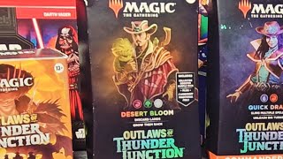 MTG : Outlaws of Thunder Junction Commander Deck Desert Bloom Part2