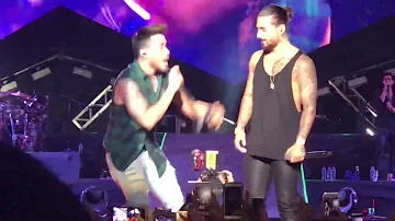 Maluma Prince Royce clavo en vivo