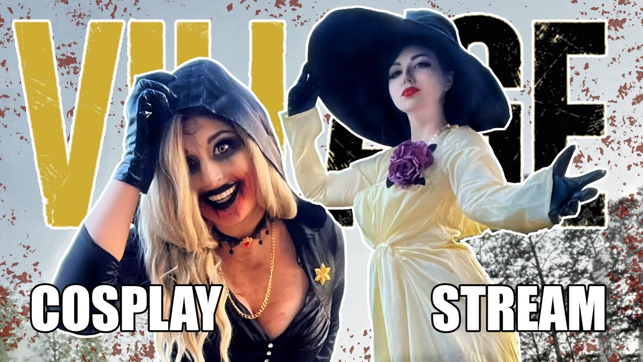 *I'M ALARMED* Resident Evil 8 Village Cosplay Stream Highlights w/ Byndo Gehk and Sarah Fong