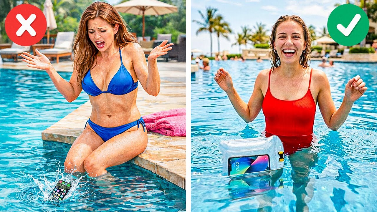 🏖️ Genius Hacks Everyone Should Know Before Family Beach Day 🌞