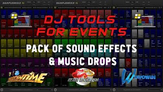 DJ TOOLS FOR EVENTS (Sample Decks Software with Pack of Sound Effects & Music Drops) screenshot 5