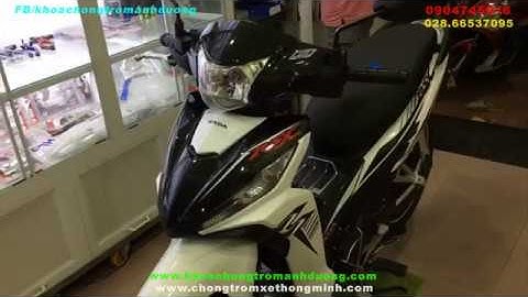 Khuyến Cáo Uống Thuốc HẠ SỐC Trước Khi Xem ! WAVE RSX 2020 Lắp Khóa Smartkey Full Chức Năng