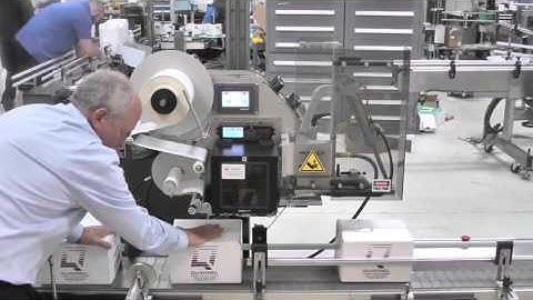 Corrugated Box Print & Apply Labeling System - Trailing Panel