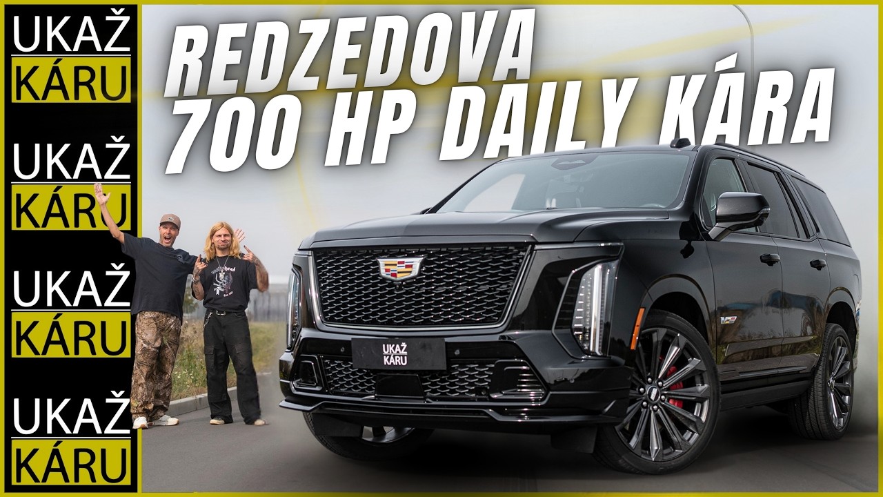 4K | NEJBRUTÁLNĚJŠÍ SUV SVĚTA? | REDZED | CADILLAC ESCALADE-V