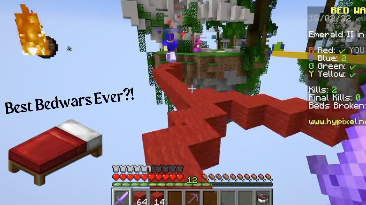 BEST Bedwars Game EVER?! | Minecraft Hypixel EP 8 | - YouTube