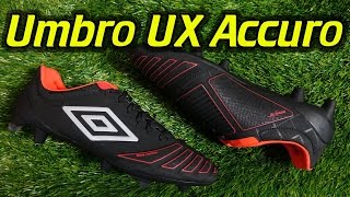 Umbro UX Accuro Pro (Black/Grenadine) - Review + On Feet