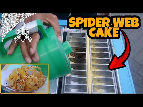 Kue Laba Laba Spider Cake & Kue Cubit - Jajanan Depan Sekolahan. 