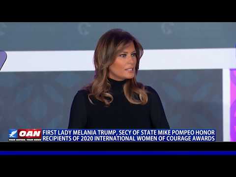 First Lady, Secy. Pompeo honor recipients of 2020 International Woman of Courage Awards