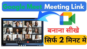 📅 Google Meet Link Kaise Banaye | Google Meet Link Create Full Guide 2025| How To Create Google Meet