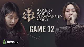 Ju Wenjun V Lei Tingjie The Final Clical Match To Crown The Fide Womens World Champion 2023