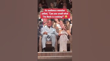 The Rock at a screening of 