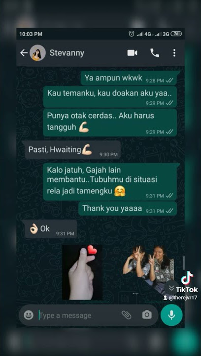 Text Best friend (Tulus - Gajah)