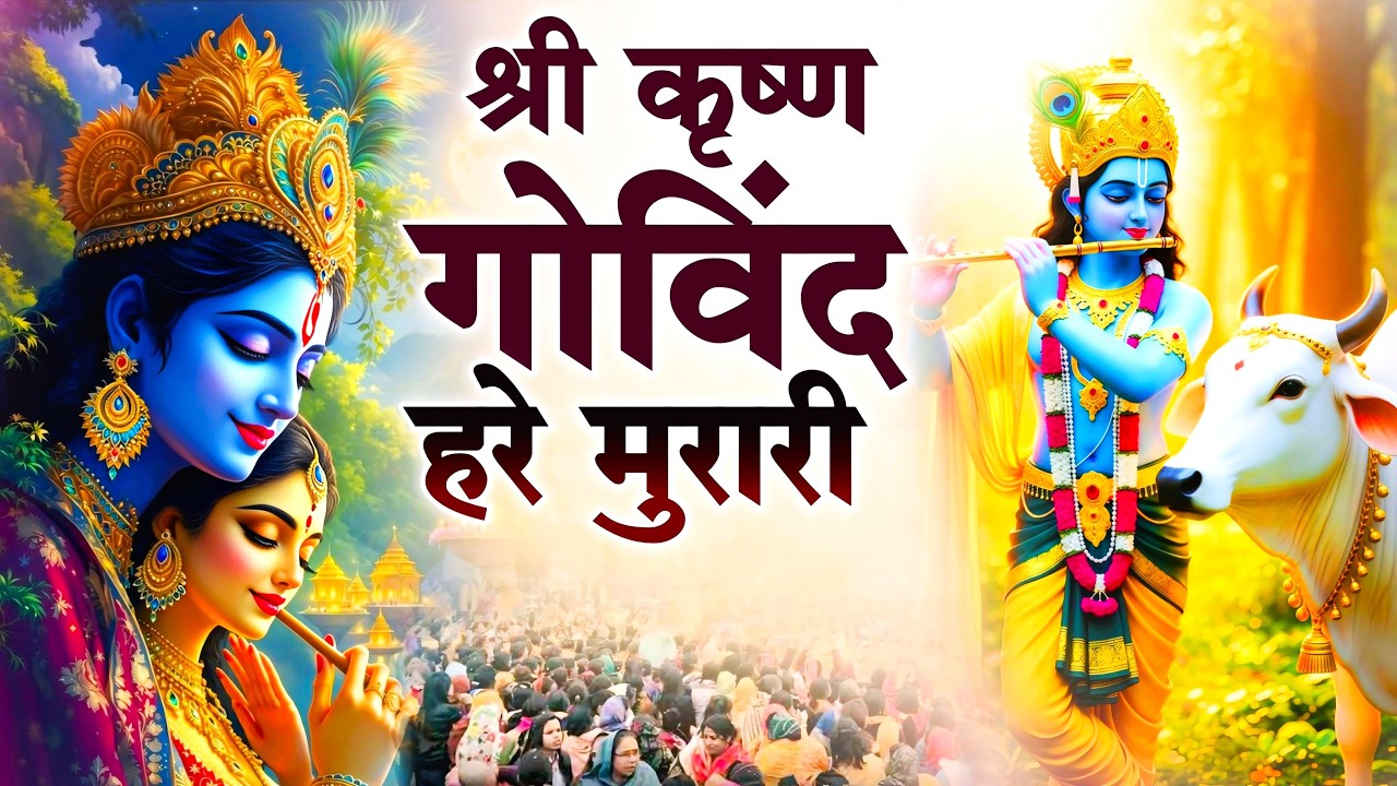 श्री कृष्णा गोविन्द हरे मुरारी - भजन | Shri Krishna Govind Hare Murari | Krishan Bhajan 2026