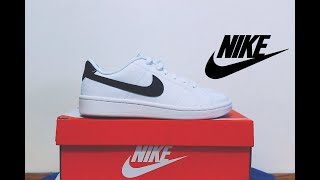 Nike Court Royale 2 blancos con negra Nike Court Royale 2 white | Review Unboxing -