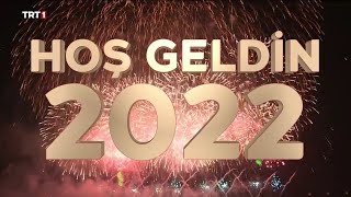Наступление Нового Года на канале "TRT 1" (Турция, 31.12.2021)