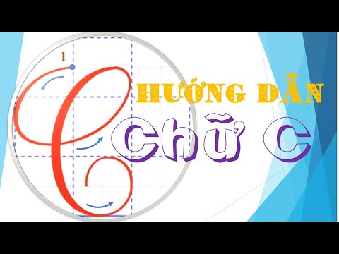 Video HƯỚNG DẪN VIẾT CHỮ HOA C - |KIẾN THỨC TIỂU HỌC| - youtube