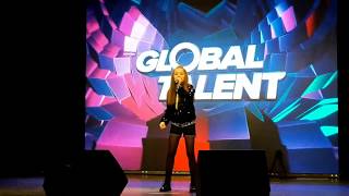 Маричка поет &quot;Не попсуй&quot; на Global Talent \Киев 2020\